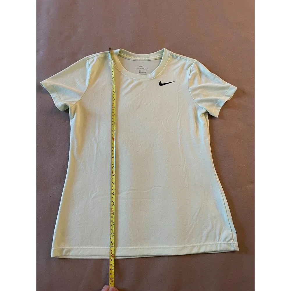 Nike Shirt Kids Size Small Yellow Dri-FIT Athletics Sports Basketball Soccer